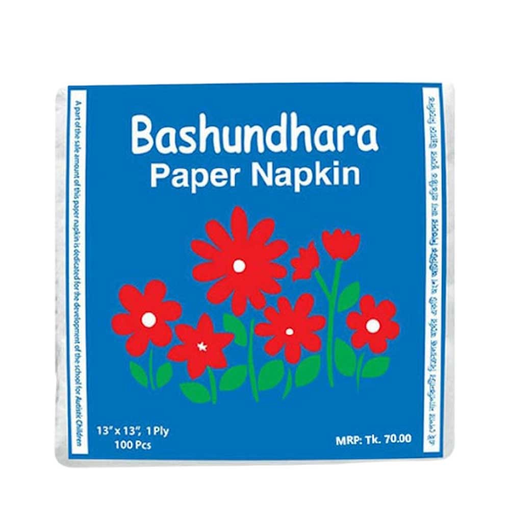 Bashundhara Napkin Tissue 100 Pcs