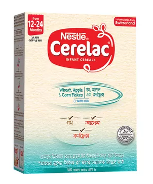 Cerelac Apple Corn Flakes (12-24 Month) 350 gm