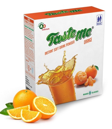 SMC Taste Me Orange Instant Drink Powder 200 gm